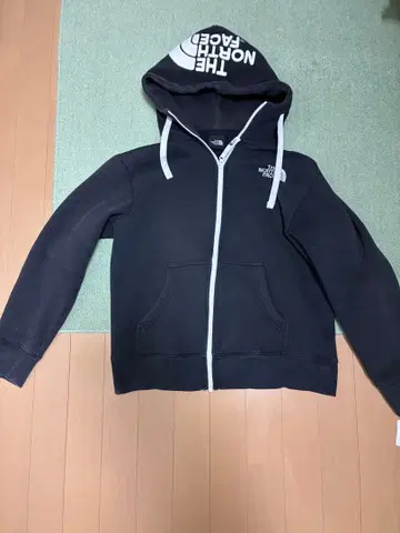 THE NORTH FACE 블랙 집업 후드티