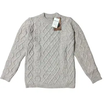 미사용 새상품 WEST RIDE 케이블 니트 western river