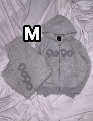 9090 OG 로고 집 후디 x 스웻 팬츠