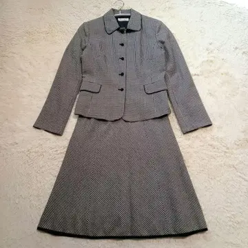 새상품급 Blanc Nouveau 블랑 누보 수트 셋업 화이트 블랙 M