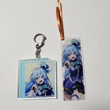 이 멋진 세계에 축복을! 아쿠아 아크릴 키링 아크릴 책갈피