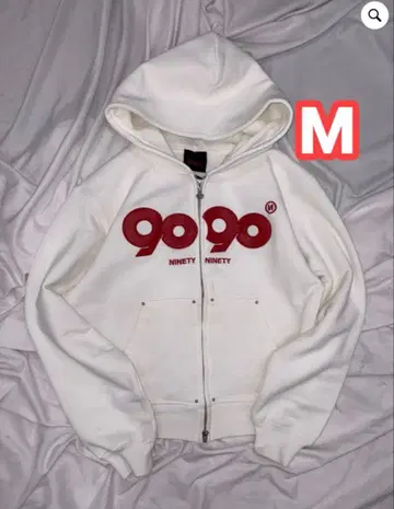 9090 OG 로고 집 후디 M