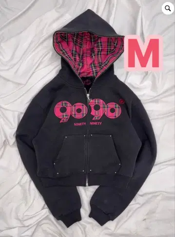 9090 OG Logo Zip Hoodie M