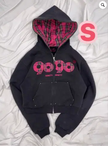 9090 OG 로고 집 후디 S