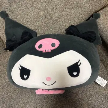 쿠로미 얼굴만 봉제 인형 대