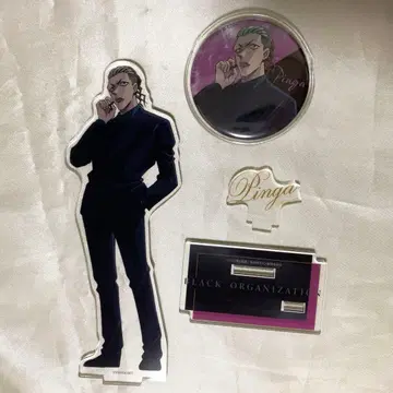 명탐정 코난 핑 아크릴 스탠드 캔뱃지 세트