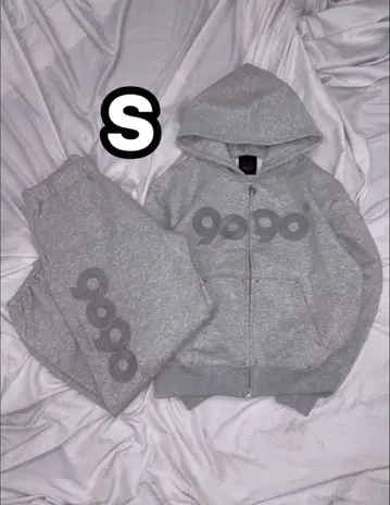 9090 OG 로고 집 후디 x 스웻 팬츠