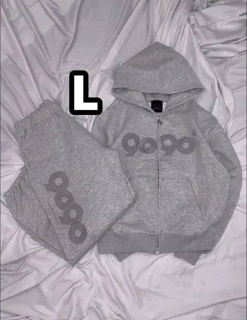 9090 OG Logo Zip Hoodie x Sweat Pants