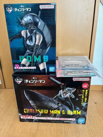 제일복권 레제편 라스트원상 체인소 맨&빔 B상 봄 피규어