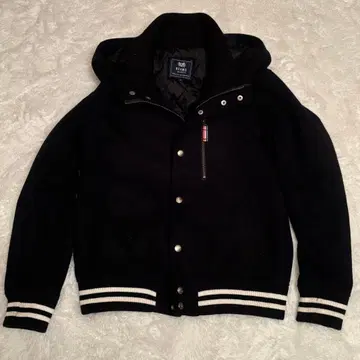 BEAMS HEART 후드 부착 자켓 S 블랙