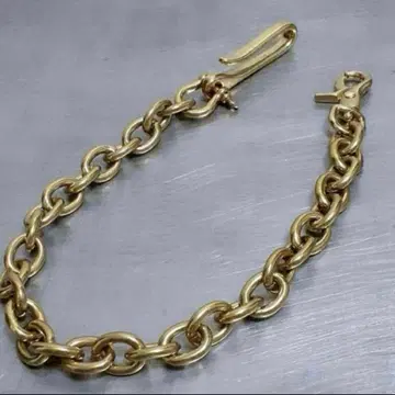놋쇠 마루코반 15mm 지갑 체인 빈티지 브라스 골드 바이커
