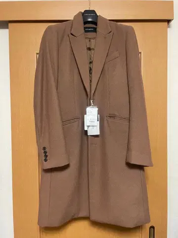 NANO UNIVERSE 체스터 코트 M 카멜