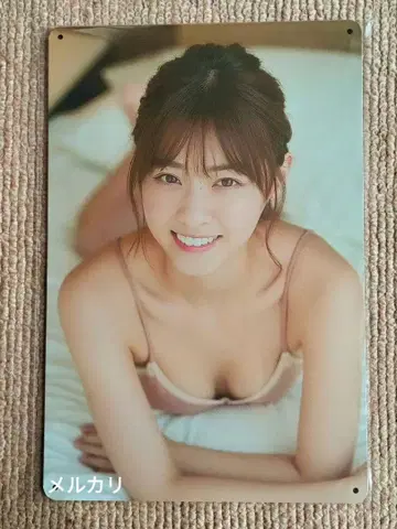 니시노 나나세 양철 간판