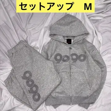 9090 girl OG 로고 셋업 gray size M