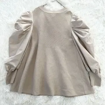 CELFORD 백리본 니트 풀오버 아이보리 S