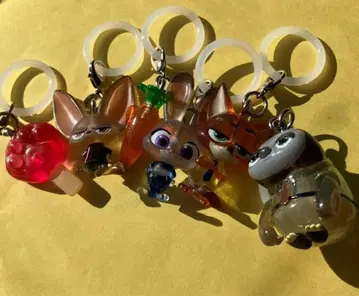 주토피아 메지루시 액세서리 컴플리트 전 6종 세트