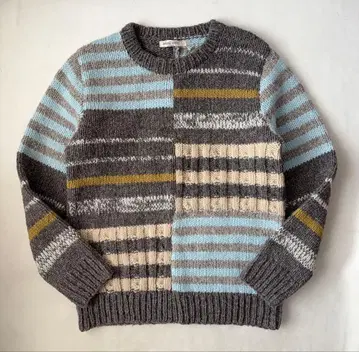 페루산 GAIJIN MADE 패치워크 스웨터 2 가이진메이드