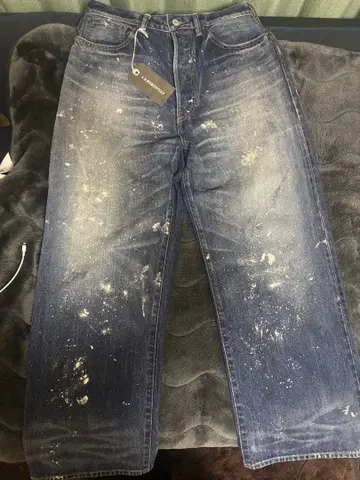 J.S.HOMESTEAD 페인트 데님