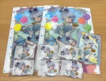 프리파라 마루쿠지 히비키 클리어 파일 캔뱃지 엽서