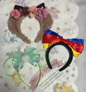 디즈니 머리띠 세트