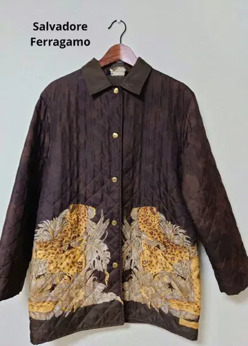 살바토레 페라가모 퀼팅 자켓