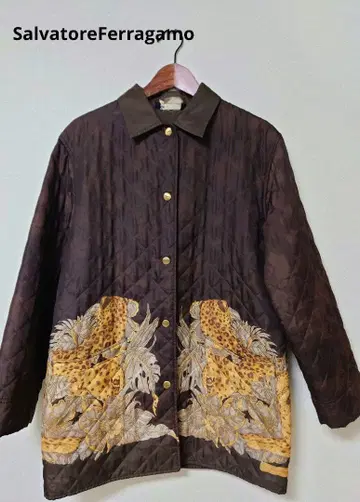 살바토레 페라가모 퀼팅 자켓