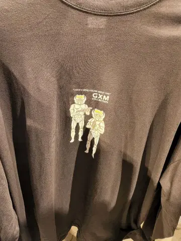 고코도 네이탈 디자인 롱 슬리브 이벤트 한정판 GxM 티셔츠