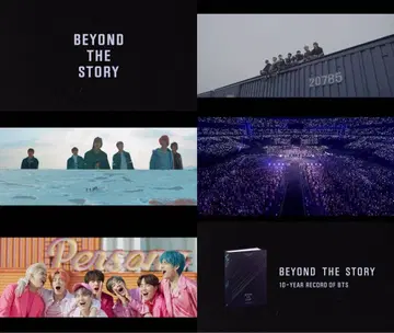 새상품 BTS BEYOND THE STORY 일본어판