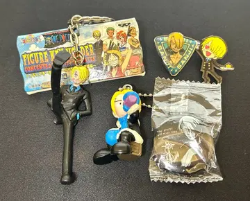 원피스 상디 미니 캔뱃지 레트로 피규어 키링 핀 배지