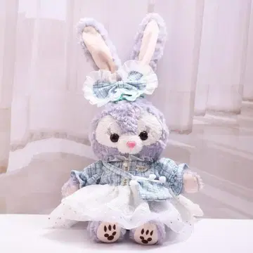 리나벨 코스튬 스텔라 루 옷 갈아입기 튤 트위드 드레스 스카이블루