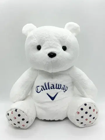 미사용 새상품 캘러웨이 드라이버용 커버 베어 귀여운 곰돌이 화이트