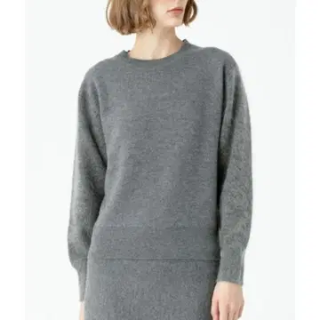 새상품 22AW 알아바일 트리니티W 페이스 풀오버 그레이