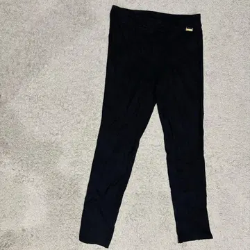 새상품급 Calvin Klein 블랙 스패츠 센터 프레스 허리밴딩