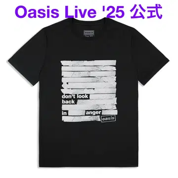 일본 미발매 새상품 Oasis Live '25 공식 티셔츠