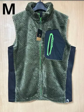 [레어 화제] 워크맨 다이아 플리스 안감 알루미늄 베스트 M 사이즈 카키