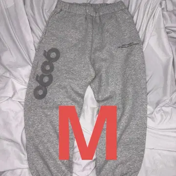 9090 girl OG 로고 스웻 팬츠