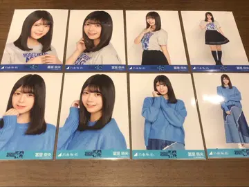 노기자카46 토미사토 리나 40th 언더 라이브 브로마이드 2종