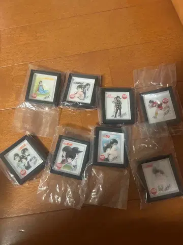 가챠 아다치 미츠루 화업 55주년 윈도우 아트 컬렉션 캡슐 토이