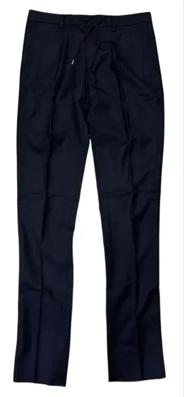 COMME CA MEN 울 폴리 이지 블랙 슬랙스