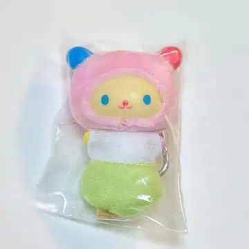 [ 미사용 새상품 ] 산리오 치비토모 시크릿 키링 화과자 우사하나