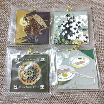 미세스 그린애플 로손 제일복권 F상 메탈 참 4개 세트