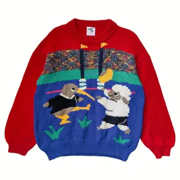 BONZO 본조 니트 호주산 럭비 양