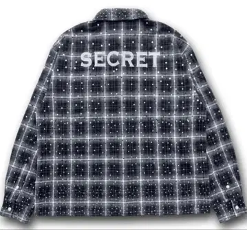 SECRET 체크 셔츠 캔디 착용