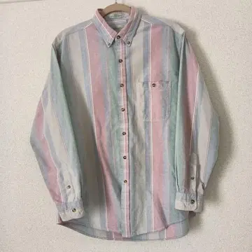 ST JOHN'S BAY 세인트존스베이 긴팔 셔츠 (90s, 스트라이프)