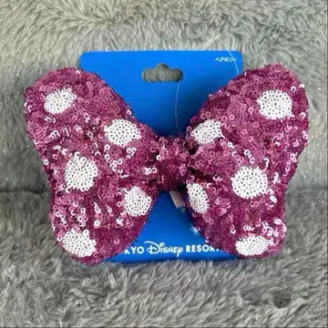 디즈니 머리끈 미니 핑크