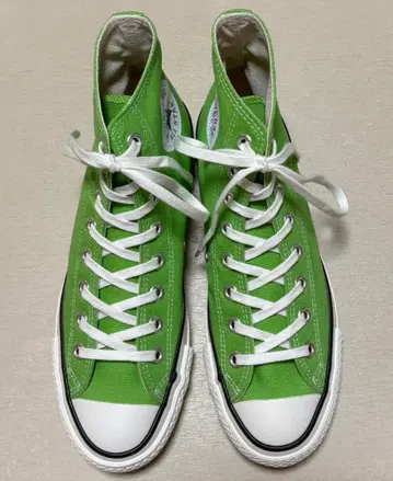 컨버스 일본제 올스타 J 머스캣 그린 HI 25cm 새상품