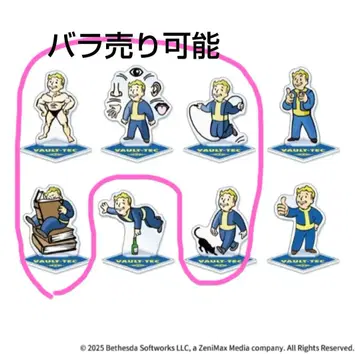 폴아웃 fallout vault boy 아크릴 스탠드 5종