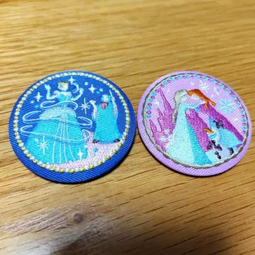 디즈니 자수 캔 배지 2