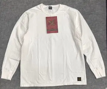 DELUXEWARE 화이트 긴팔 티셔츠 새상품