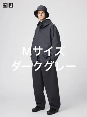 UNIQLO U 브러쉬드 맨투맨 와이드 팬츠